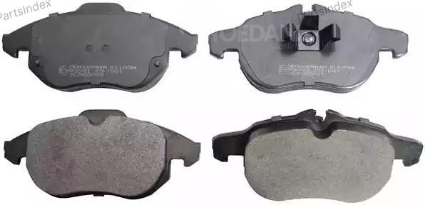 სამუხრუჭე დისკის ხუნდები  ( hundebi ) Denckermann B110584 თბილისი - photo 1