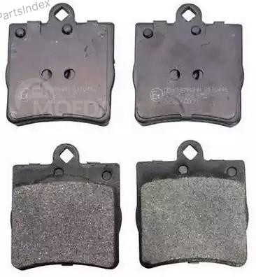 Колодки тормозные дисковые Denckermann B110446 Тбилиси - изображение 1