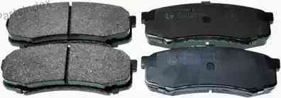 Колодки тормозные дисковые Denckermann B111216 Тбилиси