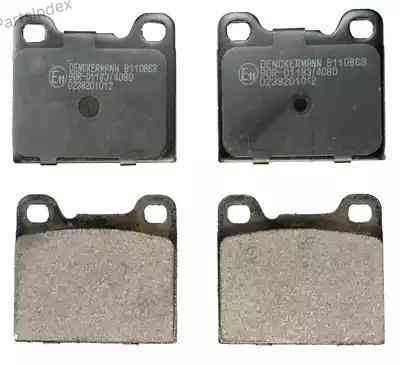 Disc Brake Pads Denckermann B110863 Tbilisi