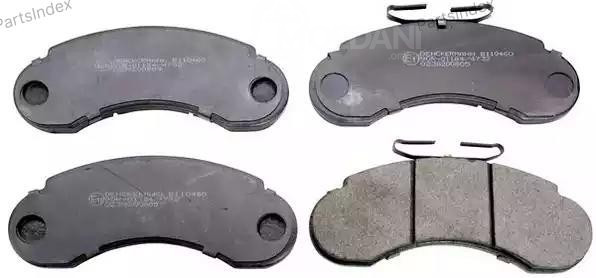 Колодки тормозные дисковые Denckermann B110460 Тбилиси - изображение 1