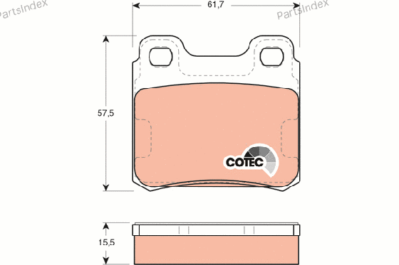 Disc Brake Pads TRW GDB952 Tbilisi