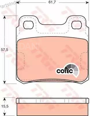 Disc Brake Pads TRW GDB952 Tbilisi - photo 3