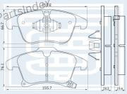 Колодки тормозные дисковые Starke 176709 Тбилиси - изображение 1