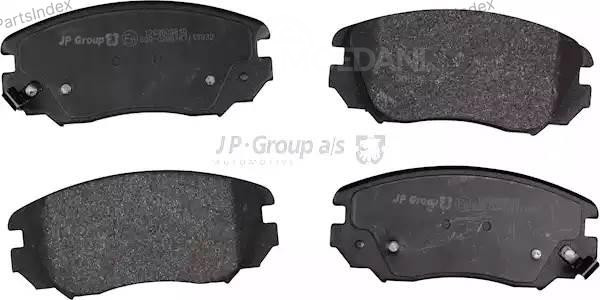 სამუხრუჭე დისკის ხუნდები  ( hundebi ) Jp group 1263603810 თბილისი - photo 1