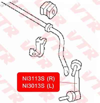 სტაბილიზაციის ძელის კრონშტეინი   VTR NI3013S თბილისი