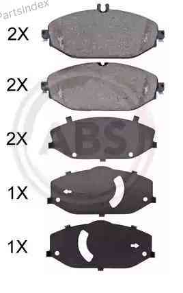 Disc Brake Pads A.B.S. 35080 Tbilisi
