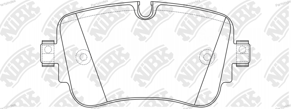 Колодки тормозные дисковые Nibk PN0688 Тбилиси - изображение 1