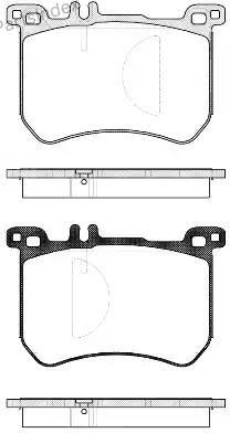 Колодки тормозные дисковые Remsa 153300 Тбилиси - изображение 1