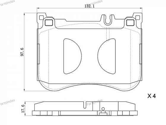 Disc Brake Pads SAT ST280009 Tbilisi