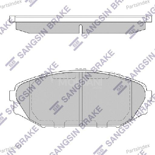 სამუხრუჭე დისკის ხუნდები  ( hundebi ) Hi-q SP1271 თბილისი - photo 3