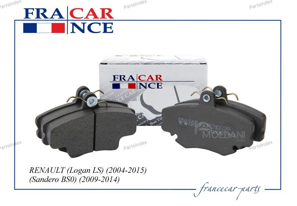 სამუხრუჭე დისკის ხუნდები  ( hundebi ) Francecar FCR210329 თბილისი - photo 1