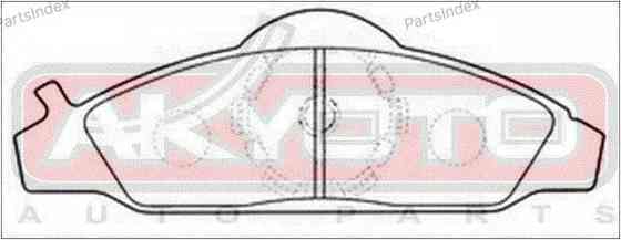 Disc Brake Pads Akyoto AKD0145 Tbilisi