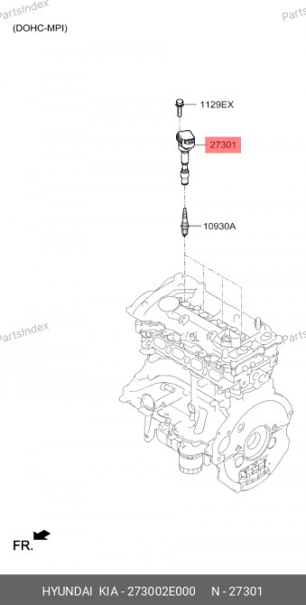 როჭი (ბაბინა) ( babina ) Hyundai Kia 273002E000 თბილისი - photo 1