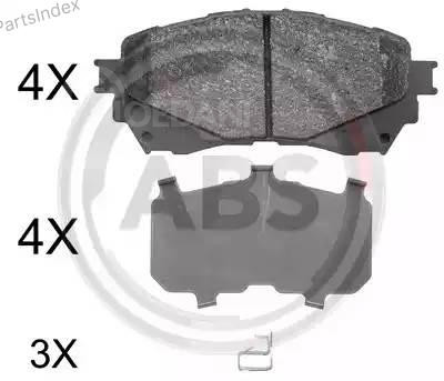 Disc Brake Pads A.B.S. 37977 Tbilisi - photo 2