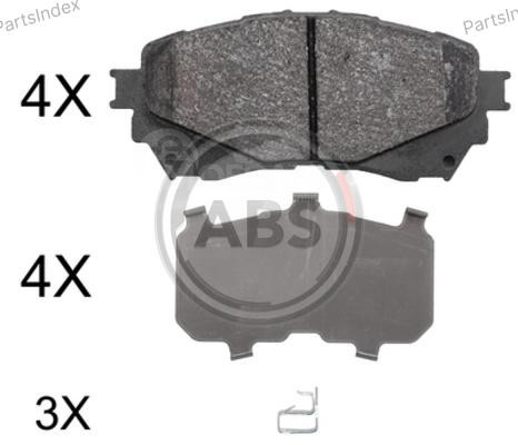 Disc Brake Pads A.B.S. 37977 Tbilisi - photo 3