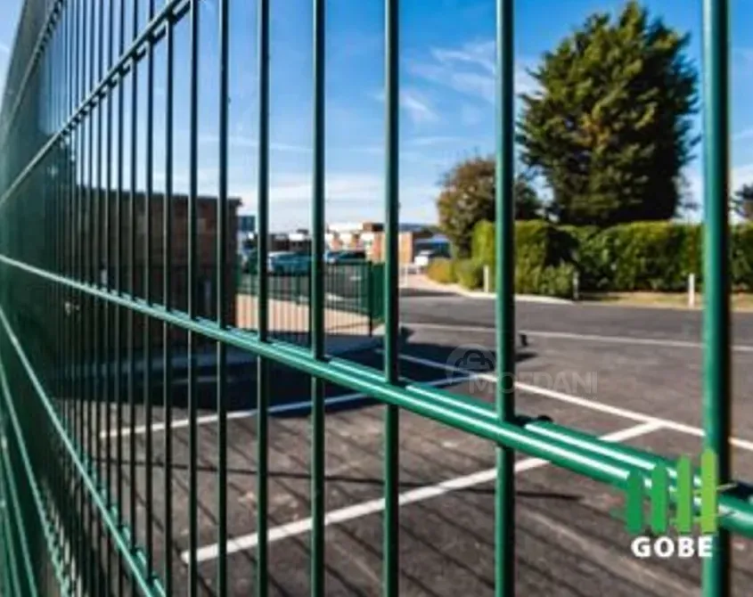 Ორმაგი პანელუღი ღობე (მწვანე ფერის) თბილისი - photo 2