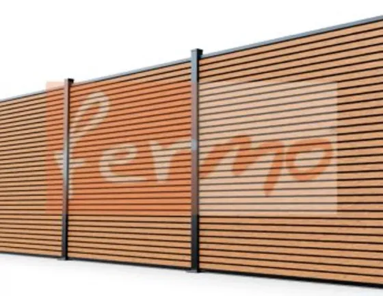 WPC Fence წყალგამძლე კომპოზიტი ღობის თბილისი