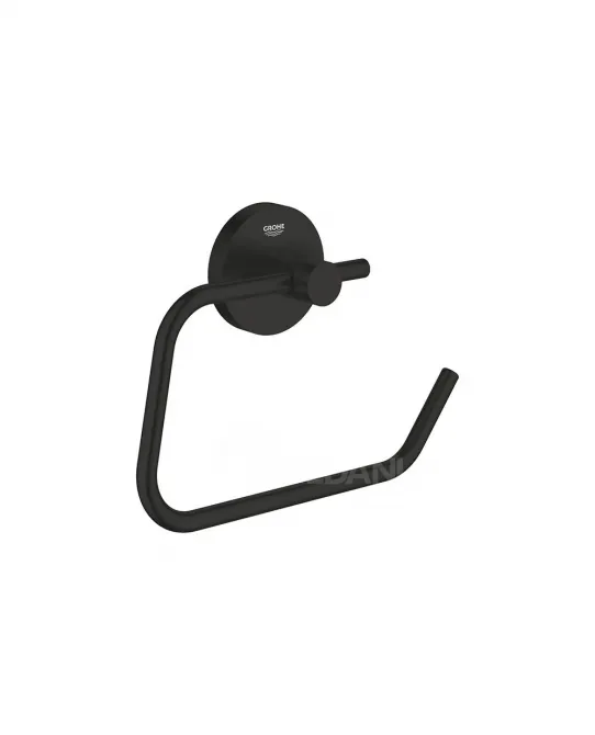 Держатель для туалетной бумаги Start матовый черный Тбилиси - изображение 1