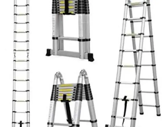 Telescopic ladder: 2.8 m + 2.8 m. . Total length - 5.6 Tbilisi