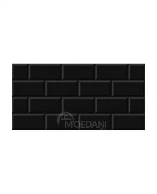 Metro Siyah (Black) 30*60 — это современный и высококачественный облицовочный материал. Тбилиси - изображение 1