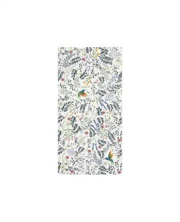 Shall White Floral Motif 60X120 (S) წარმოადგენს თანამედროვე დიზაინის არჩევანს შენობის ინტერიერის გას თბილისი