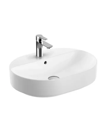 Geberit VariForm-ის ოვალური დასადგამი ხელსაბანი არის თანამედროვე და ელეგანტური არჩევანი თბილისი