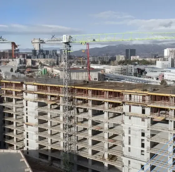 Apartments For Sale two-room 64.4м² 6/27 floor Tbilisi