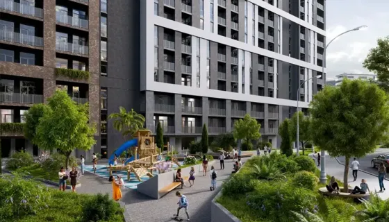 Apartments For Sale two-room 64.4м² 6/27 floor Tbilisi