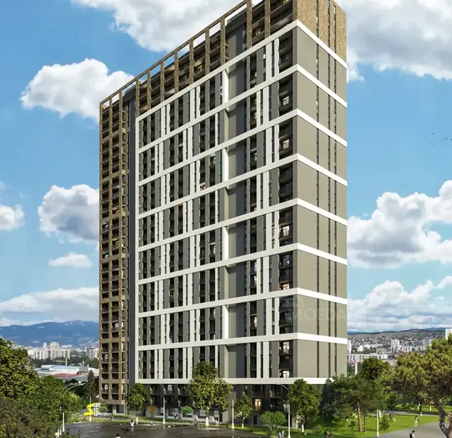 Apartments For Sale two-room 64.4м² 6/27 floor Tbilisi - photo 1