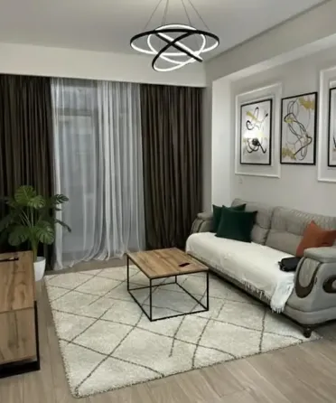 Short Term Rentals two-room 55m² 4/8 floor Tbilisi