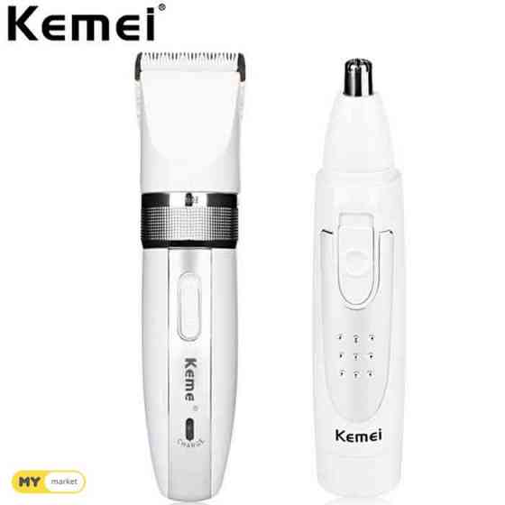 Машинка для стрижки волос с триммером KEMEI бесплатная доставка 45 минут PICCO● pico Тбилиси