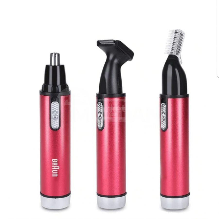 Триммер для бритья для носа Бритва для бороды BRAUN Бесплатная доставка 45 Тбилиси - изображение 1