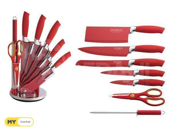 набор кухонных ножей ROYALTY LINE 45 мин PICCO●pik Тбилиси - изображение 1