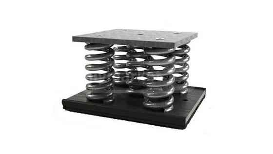 Anti-vibration mount equipped with multiple springs very heavy Tbilisi