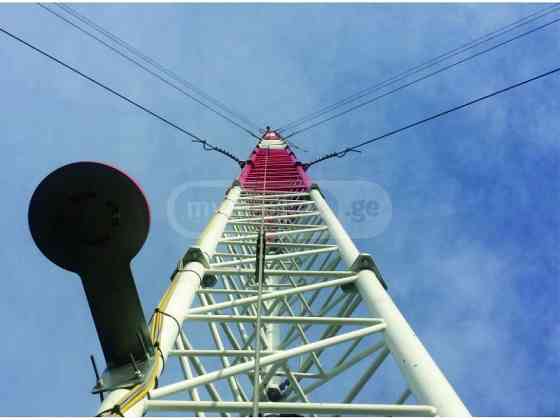 Wind speed measuring towers Tbilisi