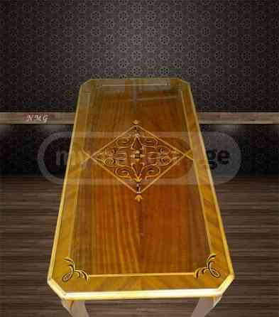 журнальный столик из натурального дерева Тбилиси