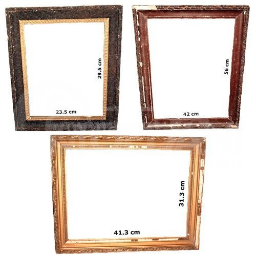 Antique mirror in a wooden frame mirror зеркало Tbilisi - photo 1