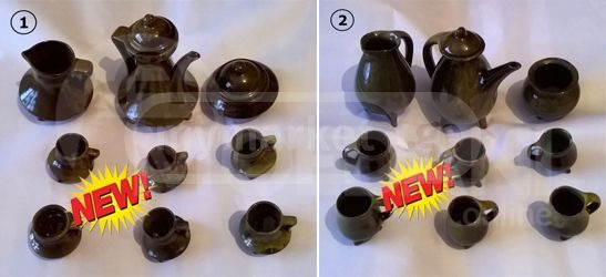 ანტიკვარული ყავის სერვიზი კერამიკის თბილისი - photo 1