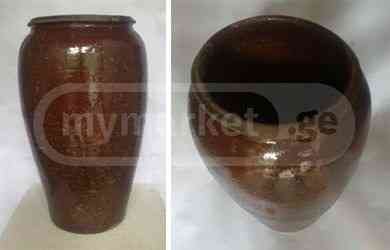 Ancient flower vase pot Tbilisi