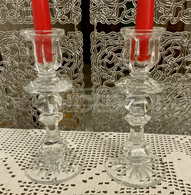 Хрустальные подсвечники (винтаж) Тбилиси - изображение 2