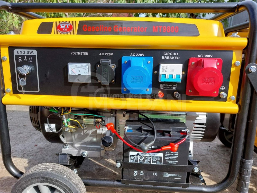 Generator 9 kV 3 phase, 6.5 kV 2 phase. Tbilisi - photo 5