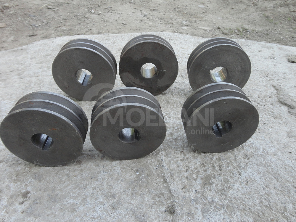 Electric motor at 220 volts, new pulleys. Tbilisi - photo 2