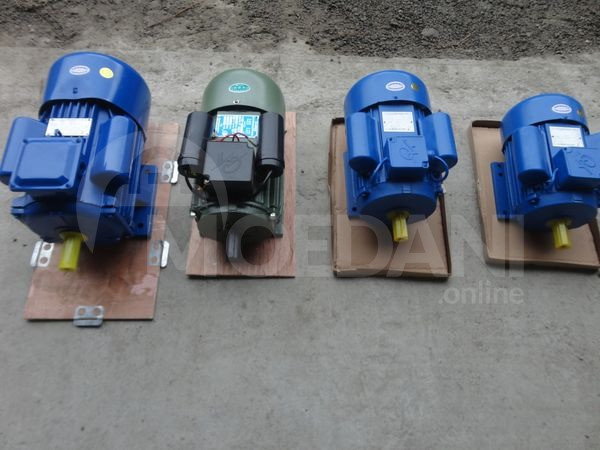 Electric motor at 220 volts, new pulleys. Tbilisi - photo 1