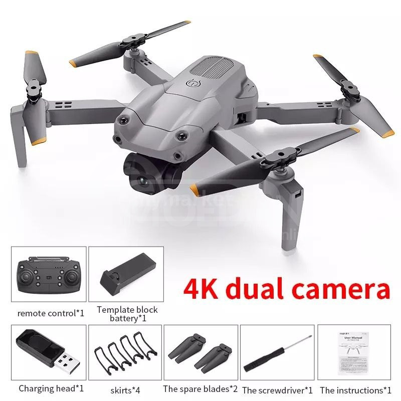 აქცია G5 Wifi drone ( აცილების სენსორით ) დრონი 4 კ თბილისი - photo 1