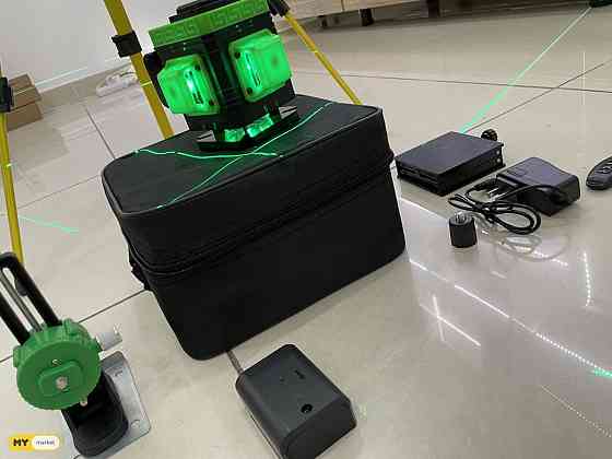 აქცია ლაზერი 12 ხაზით + შტატივი 3D lazer თბილისი