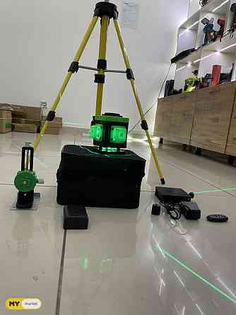 აქცია ლაზერი 12 ხაზით + შტატივი 3D lazer თბილისი