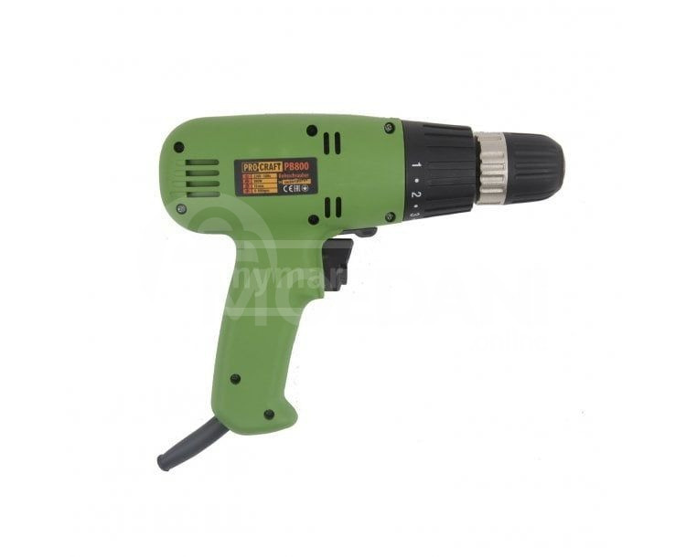 ელექტრო ხრახნდამჭერი PB-800 შურუპავიორტი თბილისი - photo 1