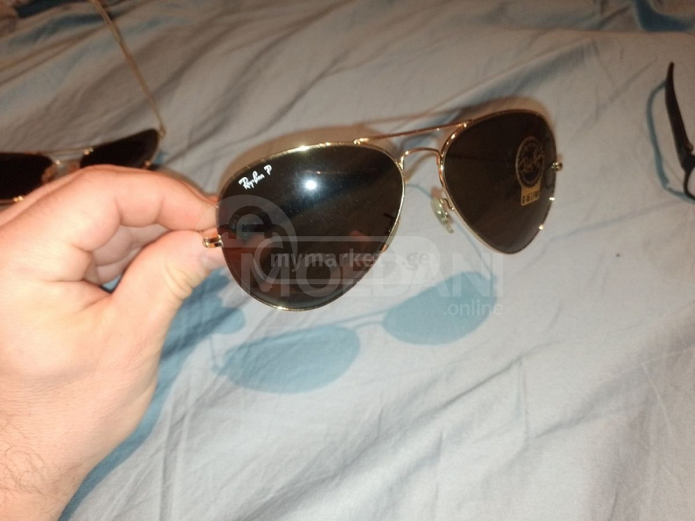 Real ray-ban sunglasses are imported from Europe Sweden and Tbilisi - photo 2