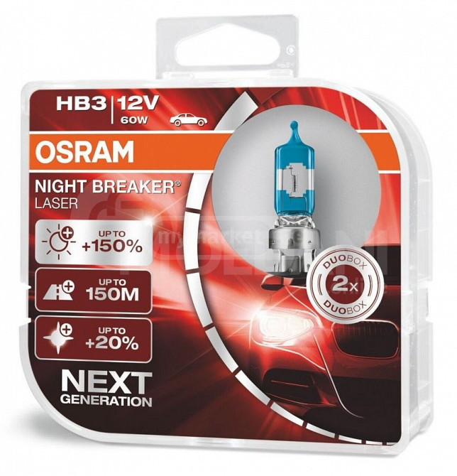 осрам hb3 12v 60w авто H4 Тбилиси - изображение 1